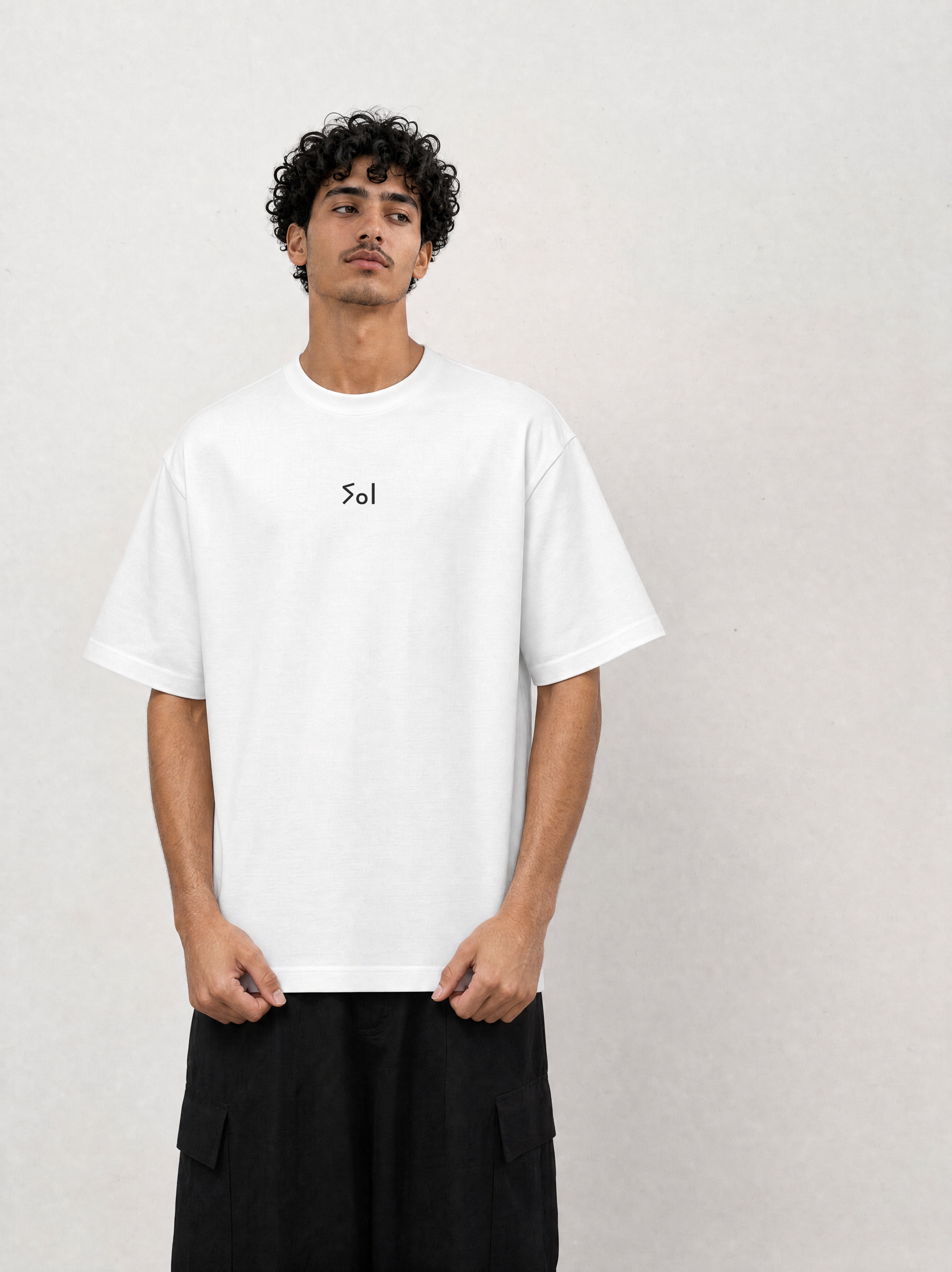 SIGNATURE TEE - WHITE