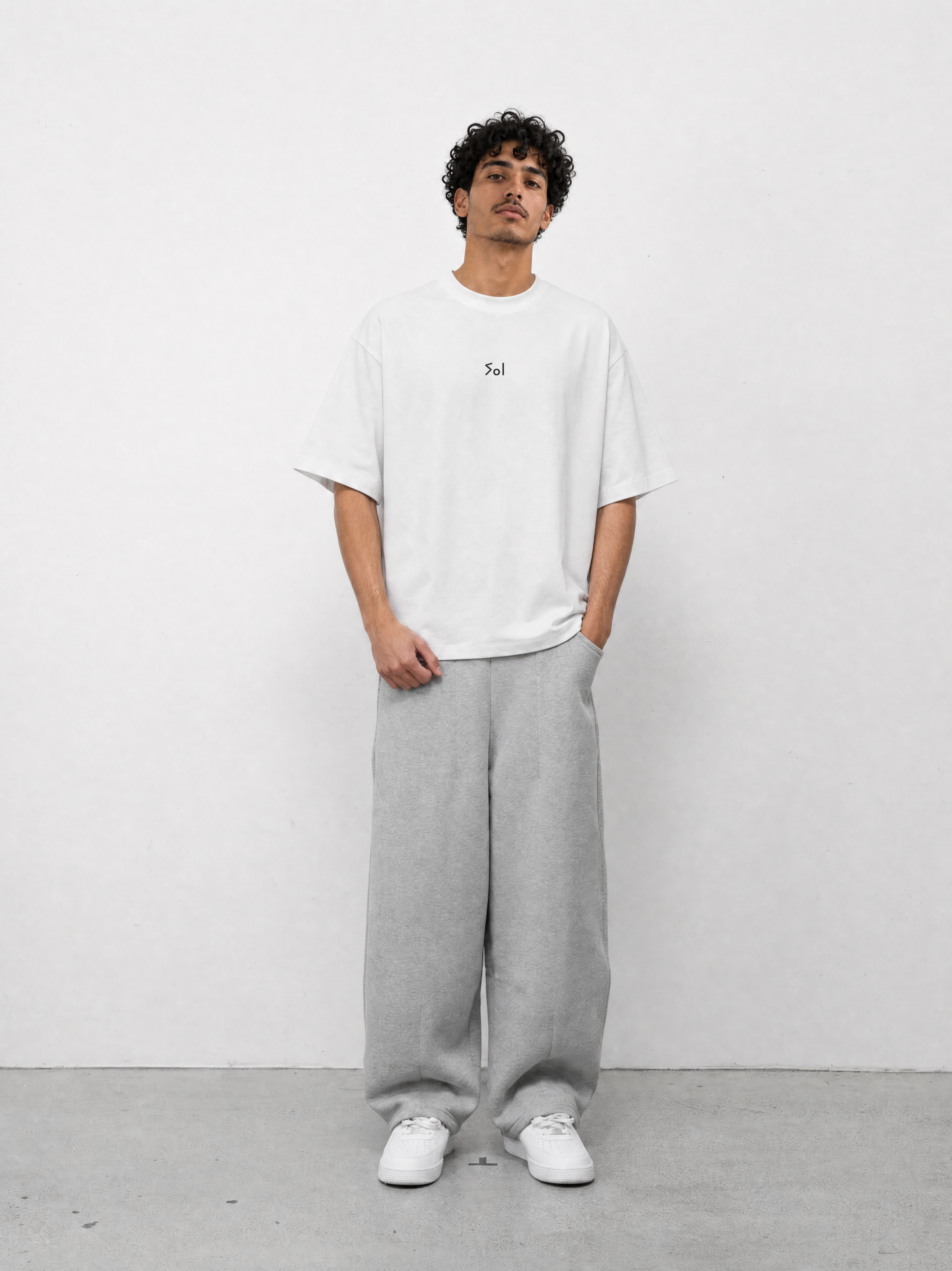 SIGNATURE TEE - WHITE detail 2
