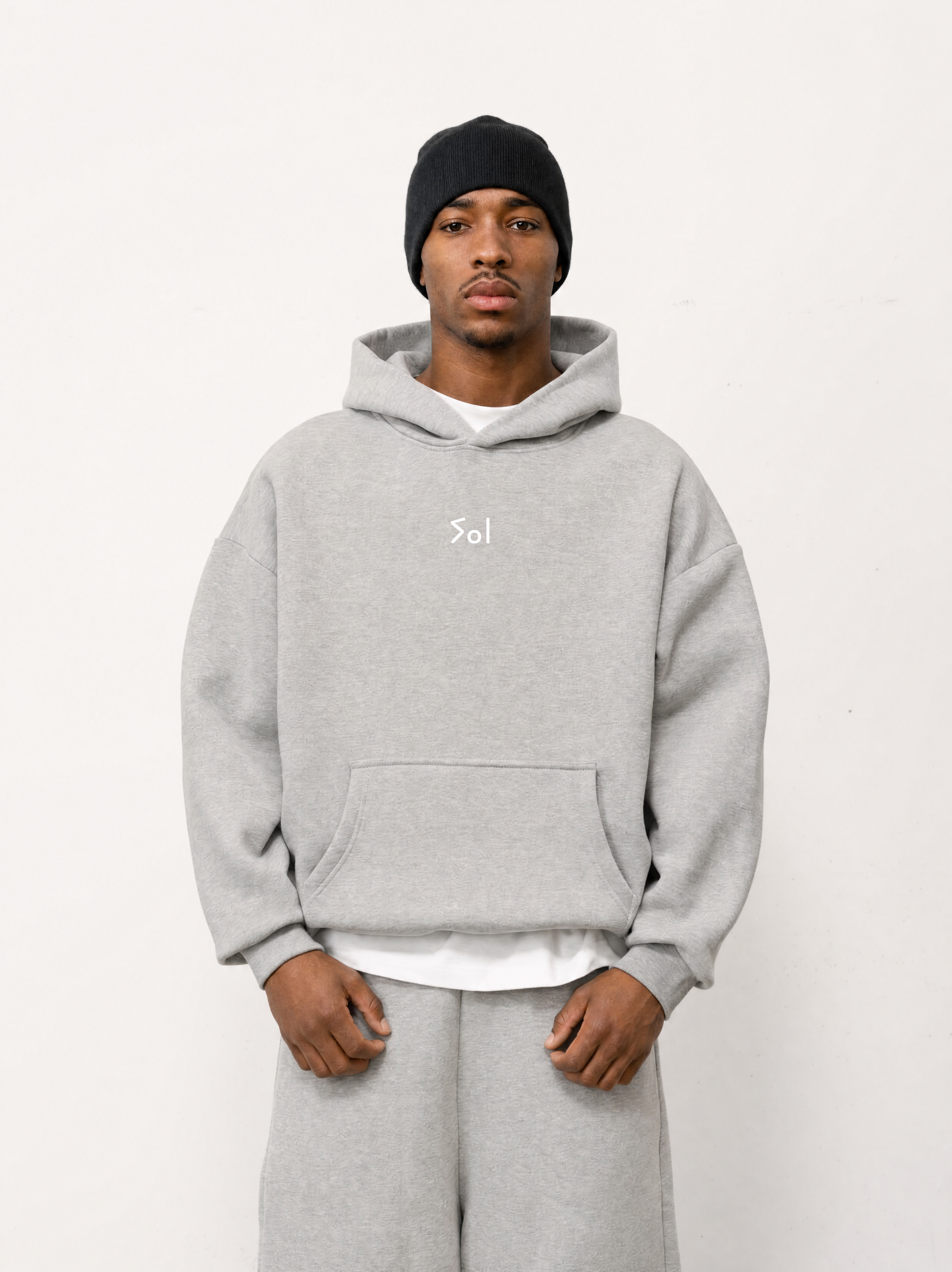 COZY HOODIE - GREY