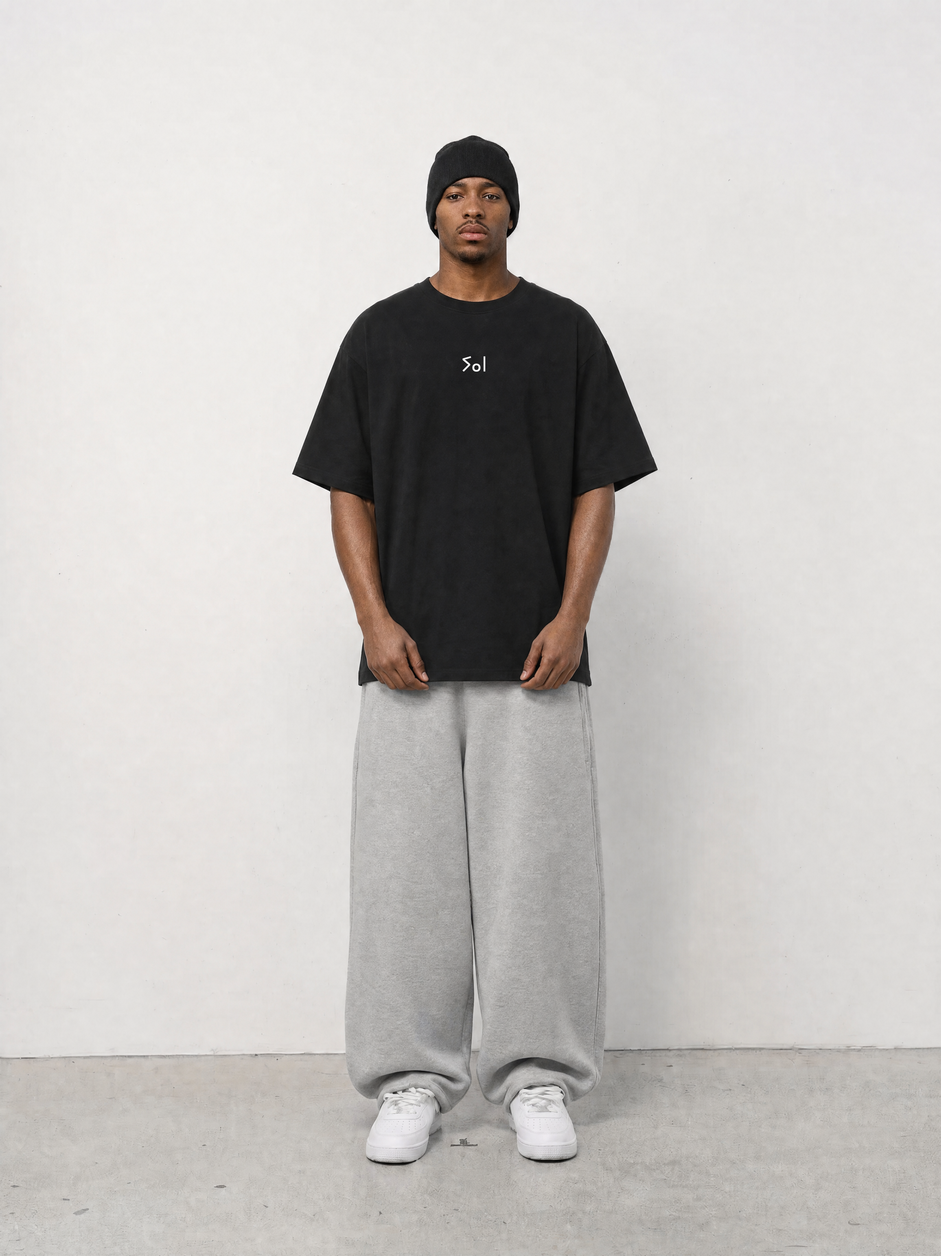 SIGNATURE TEE - BLACK
