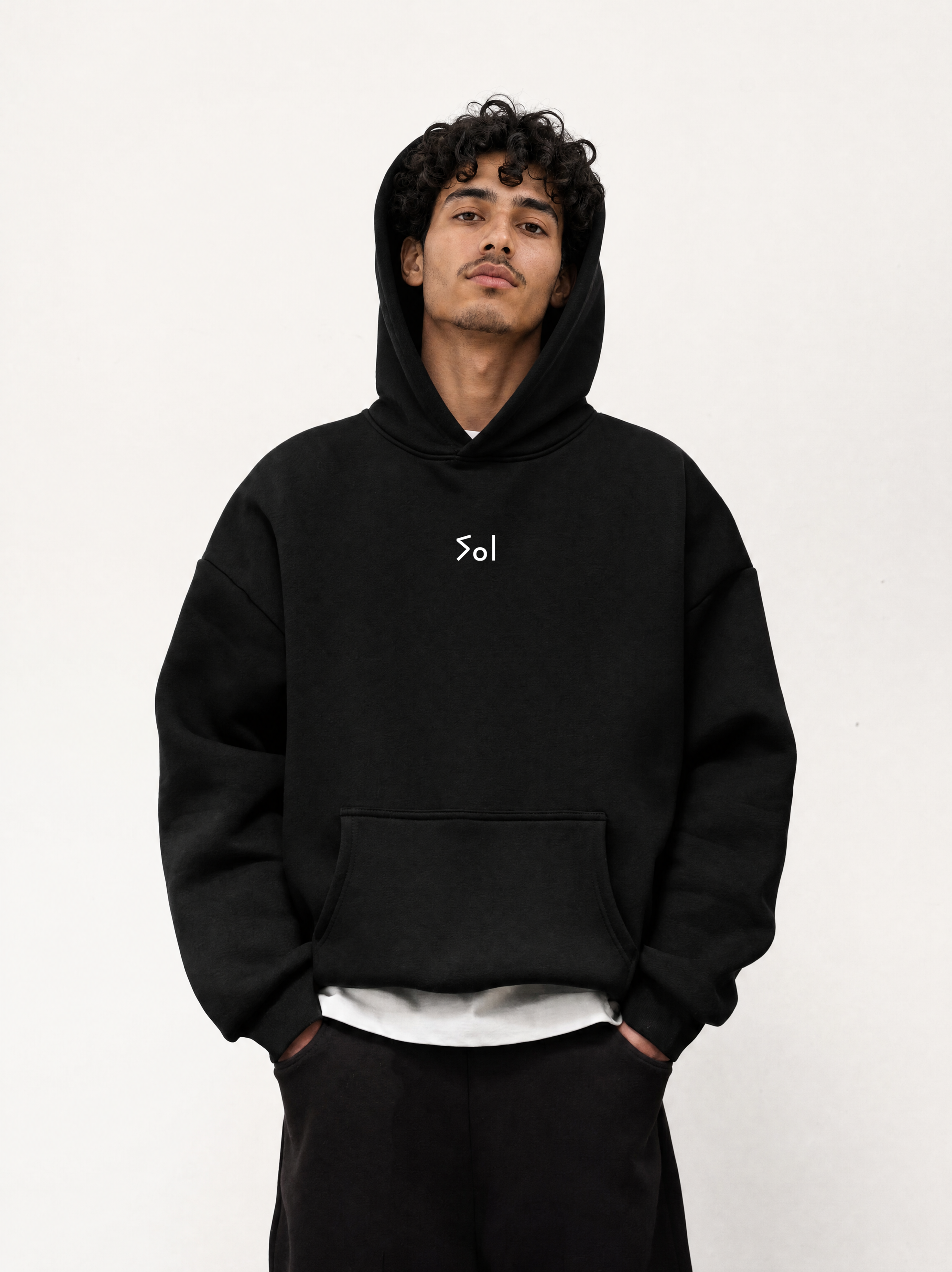 COZY HOODIE - BLACK