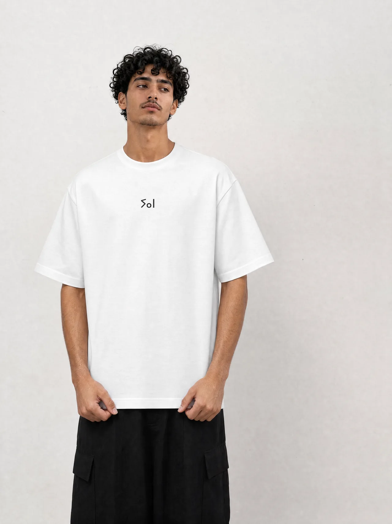 SIGNATURE TEE - WHITE